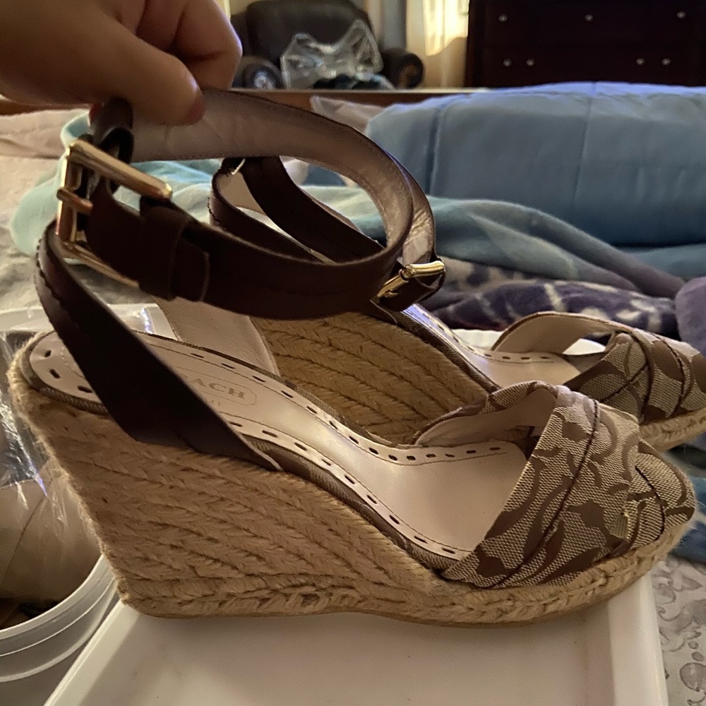 Coach wedges